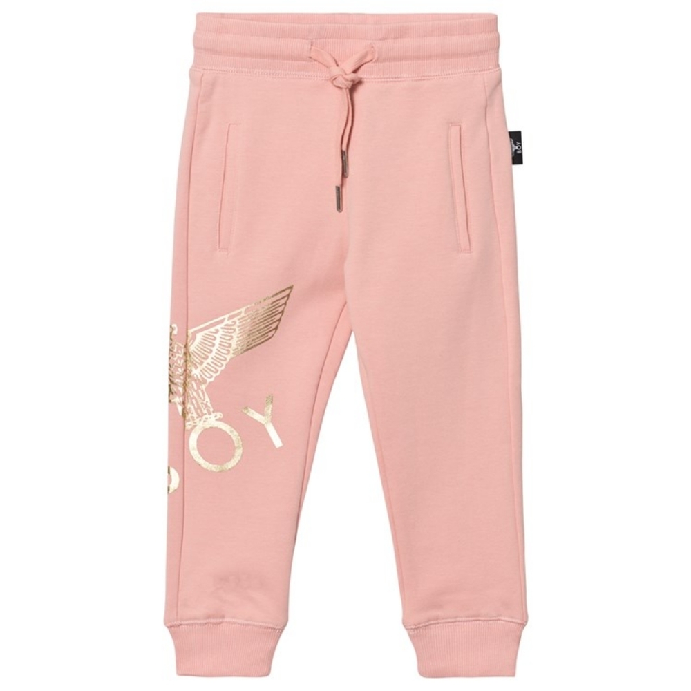 BOY LONDON pants pink gold eagle sweatpants jogger